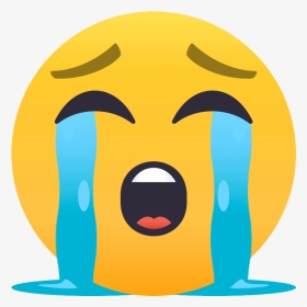 Crying Face Emoji Gif, HD Png Download, Transparent PNG