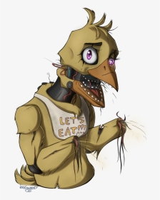Fnaf Drawing Withered - Fnaf 2 Withered Chica Drawings, HD Png Download, Transparent PNG