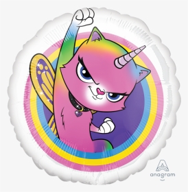 Rainbow Butterfly Unicorn Kitty Pumpkin, HD Png Download, Transparent PNG