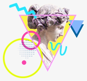 #aesthetic #aestheticedits #retroaesthetic #retro #tumblr - Greek Statues, HD Png Download, Transparent PNG