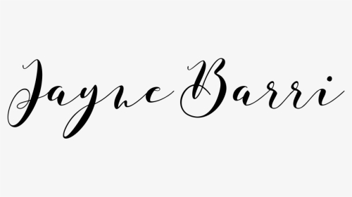 Jayne Barri Photography - Calligraphy, HD Png Download, Transparent PNG