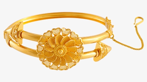 22kt Yellow Gold Bangle For Women - Bangle Pc Chandra Jewellers, HD Png Download, Transparent PNG