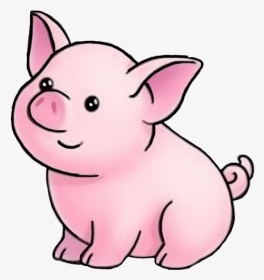 #idkgotbored #piggy #pig #aesthetic #piggies #piggie - Imagenes De Cerditos Tiernos, HD Png Download, Transparent PNG