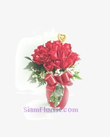 2172 Vase Of Roses Click For Detail - Garden Roses, HD Png Download, Transparent PNG