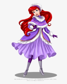 Winter Princess Ariel, HD Png Download, Transparent PNG