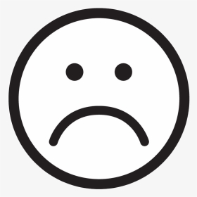 #frown #frownyface #sad #mad #face Sad Face #freetoedit - Sign, HD Png Download, Transparent PNG