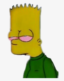 #bart #bartsimpson #droga #drogadictedd Usen Fusion - High Bart Simpson Drawing, HD Png Download, Transparent PNG