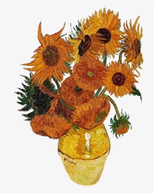 #freetoedit - Van Gogh Sunflowers Hd, HD Png Download, Transparent PNG