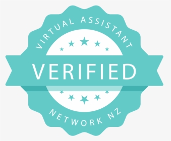 Virtual Assistant Network Nz Verified Badge Blue-04 - Pldm, HD Png Download, Transparent PNG