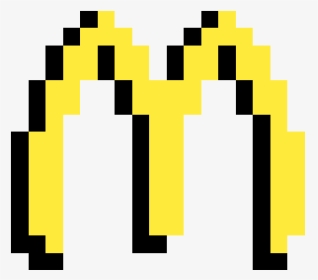 Pixel Art Mcdonalds Logo, HD Png Download, Transparent PNG