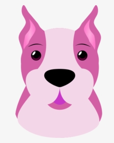 Boxer Dog Face Vector Clip Art - Animal Face Vector Png, Transparent Png, Transparent PNG