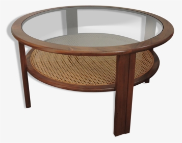 Teak Coffee Table With Cane Shelf By G Plan, 1970, HD Png Download, Transparent PNG