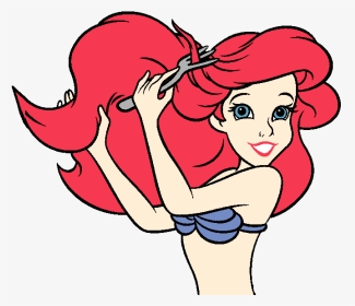 La Petite Sirène - Ariel Hair Clipart, HD Png Download, Transparent PNG