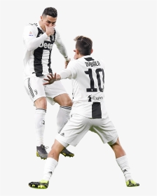 Cristiano Ronaldo & Paulo Dybala render - Ronaldo And Dybala Png, Transparent Png, Transparent PNG