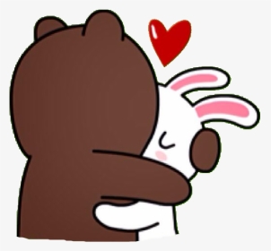 Bunny And Bear Love, HD Png Download, Transparent PNG