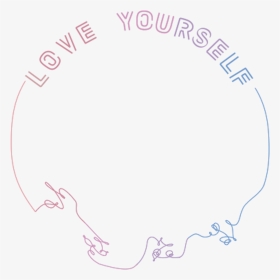 Loveyourself Bts Tear Loveyourselftear Freetoedit - Circle, HD Png Download, Transparent PNG