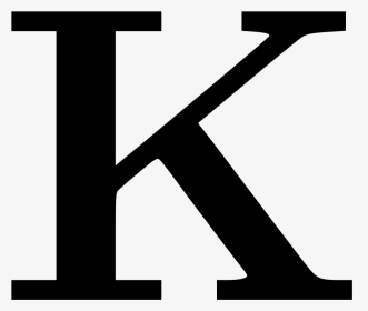 Cyrillic Letter K Clipart, Vector Clip Art Online, - K Clip Art, HD Png Download, Transparent PNG