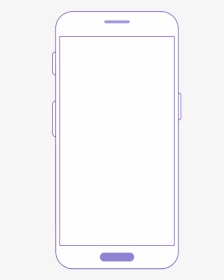 Mobile Phone Blank Screen - Gadget, HD Png Download, Transparent PNG