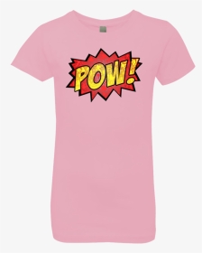 Pow Girls Premium T-shirt - Active Shirt, HD Png Download, Transparent PNG