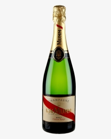 Champagne Brut Cordon Rouge   Title Champagne Brut - Glass Bottle, HD Png Download, Transparent PNG