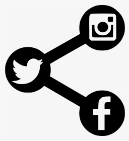 Social Media Share - Social Networking Png Icon, Transparent Png, Transparent PNG