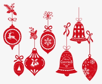 圣诞节主题活动气泡框边框 - Royalty Free Christmas Bell, HD Png Download, Transparent PNG