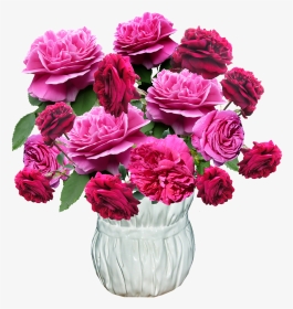 Vase Roses Red Free Photo - Доброй Субботы, HD Png Download, Transparent PNG