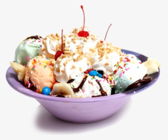 Ice Cream Png Transparent Images - Ice Cream Sundae Png, Png Download, Transparent PNG