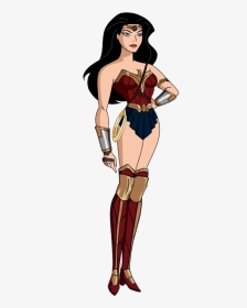 Gal Gadot Wonder Woman Cartoon, HD Png Download, Transparent PNG