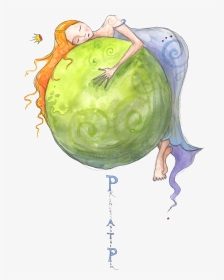 Fruit Water Splash Clipart Princess - Princess And The Peas, HD Png Download, Transparent PNG