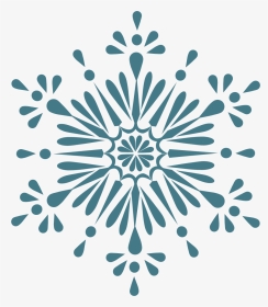 Snowflake Line Art Vector, HD Png Download, Transparent PNG