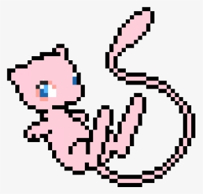 Pixel Art Pokemon Mew, HD Png Download, Transparent PNG