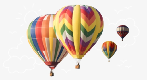 Hot Air Balloons Transparent Background, HD Png Download, Transparent PNG