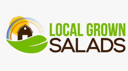 Local Grown Salads Logo - Graphic Design, HD Png Download, Transparent PNG