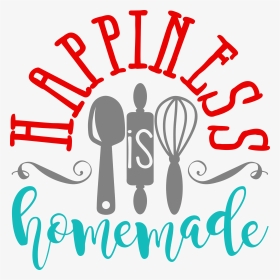 Happiness Is Homemade Stencil, HD Png Download, Transparent PNG