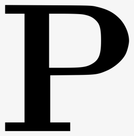 Letter P Clip Art - Letter P Clipart, HD Png Download, Transparent PNG