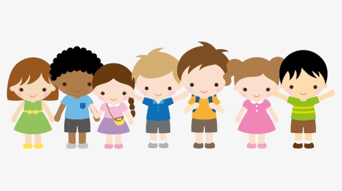 Elementary School Kids Cartoon, HD Png Download, Transparent PNG