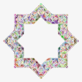 Frame, Arabesque, Vintage, Border, Abstract, Geometric, - Muslim Ornament Png, Transparent Png, Transparent PNG