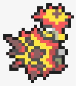 Spicy Turtle   © 2019 Pokémon   Keep Reading - Pixel Art Pokemon Turtonator, HD Png Download, Transparent PNG