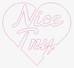 Pink Aesthetic Nice Try - Heart, HD Png Download, Transparent PNG