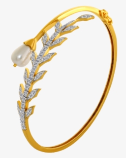 10kt Yellow Gold Bangle - Pc Chandra Jewellers 10 Karat Gold, HD Png Download, Transparent PNG