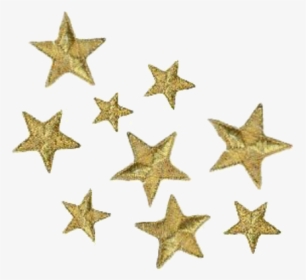 #stars #png - Gold Star Png Aesthetic, Transparent Png, Transparent PNG