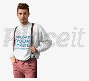 Vector Free Library Placeit - Guy With Transparent Background, HD Png Download, Transparent PNG