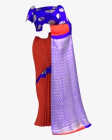 Silk Sarees With Magenta Fancy Round Butta Uncategorized - Lavender, HD Png Download, Transparent PNG