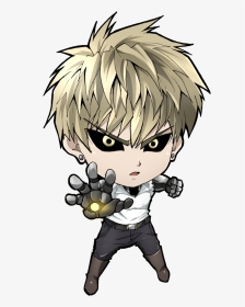 Saitama,onepunchman,opm, One-punch Man, One Punch - Chibi Genos Png, Transparent Png, Transparent PNG