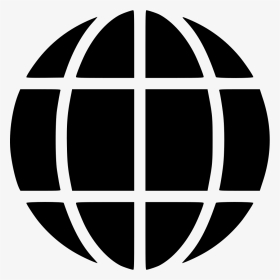 Globe Global Location Earth Network Website - Globe Icon, HD Png Download, Transparent PNG