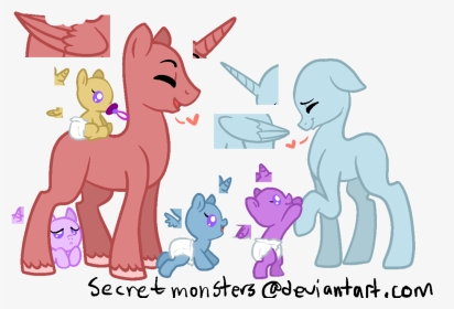 Big Family My Little Pony, HD Png Download, Transparent PNG