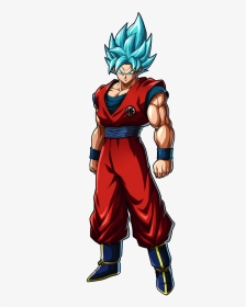 Nate On Twitter - Dragon Ball Fighterz Goku Super Saiyan Blue, HD Png Download, Transparent PNG