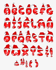 Christmas Alphabet Letters, HD Png Download, Transparent PNG
