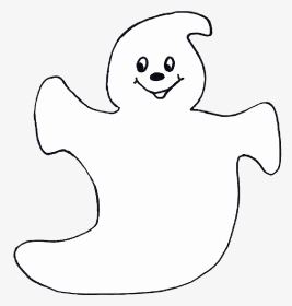 Pumpkin Outline Black And White Clipart Vector Transparent - Halloween Fun Ghost, HD Png Download, Transparent PNG